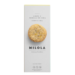 GALLETAS DE LIMON Y SEMILLAS DE CHIA MILOLA 140G