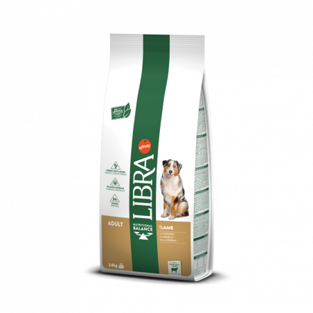 PIENSO PERRO LIBRA ADULTO CORDERO 14KG
