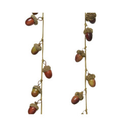 GUIRNALDA CON BELLOTAS ARTIFICIALES 110CM