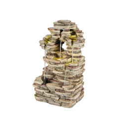 FUENTE LED CANTOS ROCA