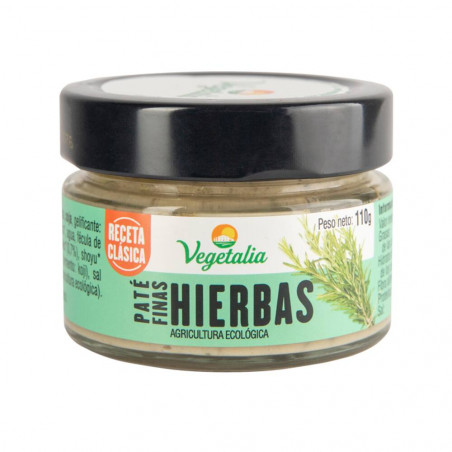 PATÉ DE FINAS HIERBAS BIO VEGETALIA 110GR