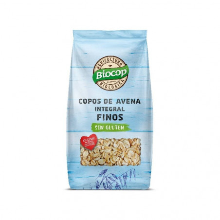 COPOS AVENA INTEGRAL FINOS SIN GLUTEN 500GR