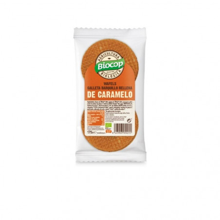 WAFELS CON CARAMELO BIOCOP 175GR