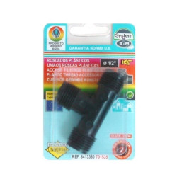 TE MACHO 1/2 PULGADAS