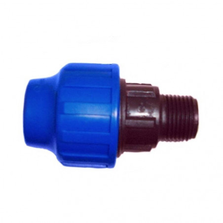 ENLACE ROSCA MACHO 20MM X1/2 PULGADAS..