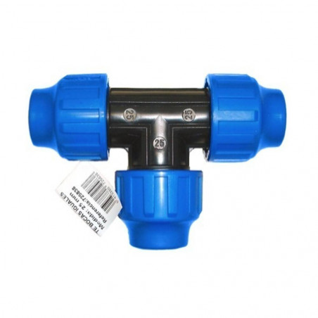 TE BOCAS IGUALES 25MM