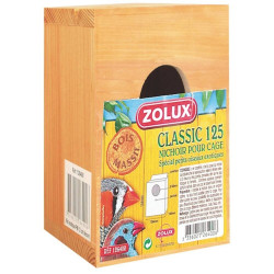 NIDO MADERA EXÓTICOS ZOLUX 10X10X12.5CM