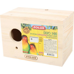 NIDO MADERA AGAPORNIS 14X23X16 ZOLUX