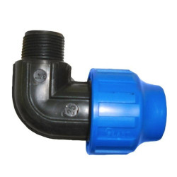 CODO MACHO 25MMX 3/4 PULGADAS