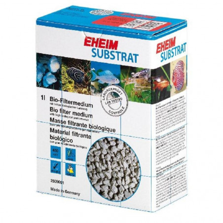 EHEIM SUBSTRAT MATERIAL FILTRANTE BIOLOGICO 1 LITRO