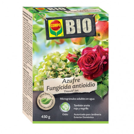 FUNGICIDA AZUFRE ANTIOIDIO 400 GR COMPO