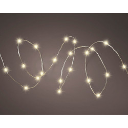 GUIRNALDA MICROLED SOLAR BLANCO CÁLIDO