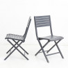 SILLA BELU GRIS PLEGABLE