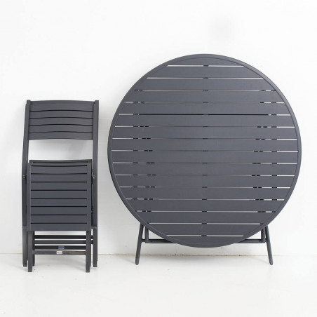 SILLA BELU GRIS PLEGABLE