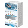 INTEX PISCINA TUBULAR CON BOMBA 457X122CM