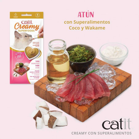 CATIT CREAMY ATUN-COCO-WAKAME