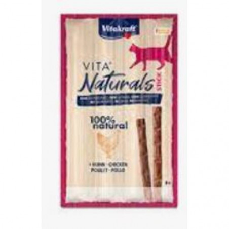 SNACK GATO VITANATURALS STICK POLLO 4X5G