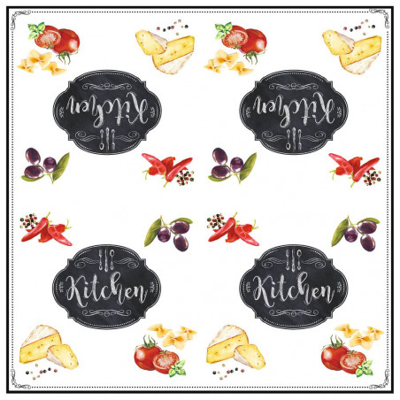 SERVILLETAS KITCHEN BASIC PAPEL