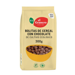 BOLITAS DE CEREALES CON CHOCOLATE BIO 400G
