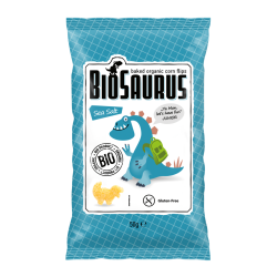 BIOSAURUS SNACK CON SAL MARINA 50GR