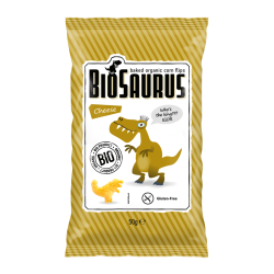 BIOSAURUS SNACK SABOR QUESO 50GR