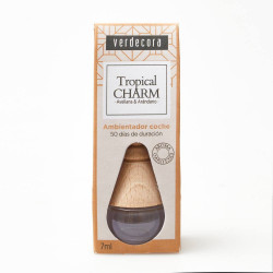 AMBIENTADOR COCHE TROPICAL CHARM VERDECORA