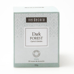 VELA DARK FOREST 130GR VERDECORA