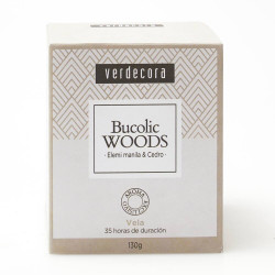 VELA BUCOLIC WOOD 130GR VERDECORA