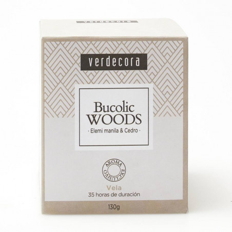 VELA BUCOLIC WOOD 130GR VERDECORA