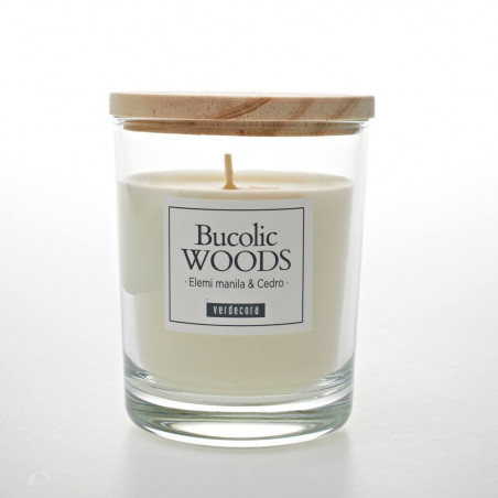 VELA BUCOLIC WOOD 130GR VERDECORA