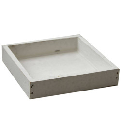 BANDEJA MADERA BLANCO