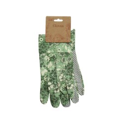 GUANTES ALGODÓN FLORES
