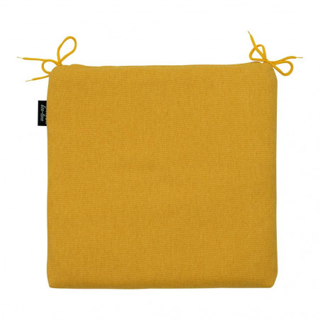 COJIN ASIENTO MOSTAZA 40X40CM