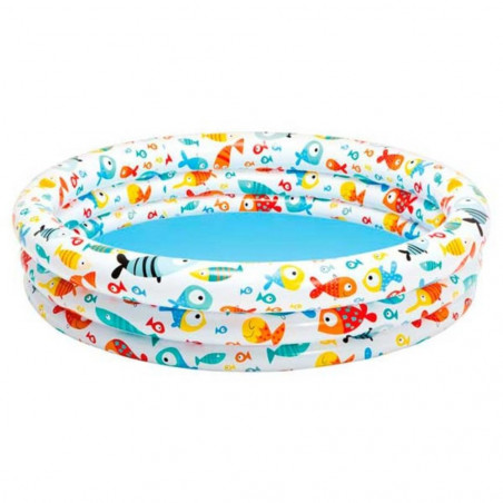 PISCINA HINCHABLE DIBUJOS 132X28CM
