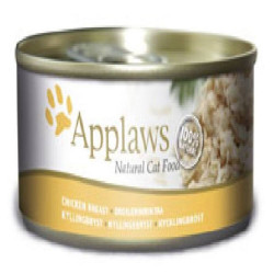 APPLAWS PECHUGA POLLO GATO 156GR LATA
