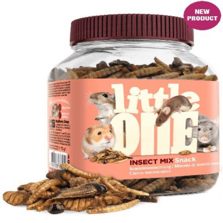 SNACK INSECTOS MIX LITTLE ONE 75GR
