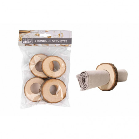 SERVILLETERO TRONCO MADERA