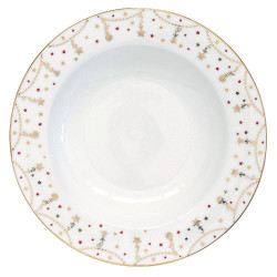 PLATO HONDO CHRISTMAS LIGHTS 21.5CM