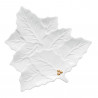 PLATO HOLLY WHITE 30X30CM