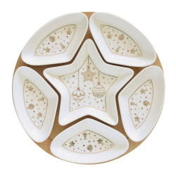 JUEGO APERITIVOS CHRISTMAS LIGHTS 25CM