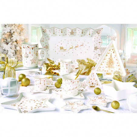JUEGO APERITIVOS CHRISTMAS LIGHTS 25CM