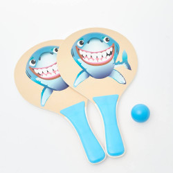 RAQUETAS PLAYA ANIMALES