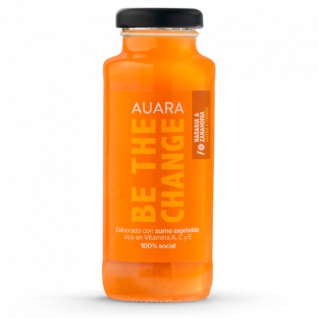 ZUMO DE NARANJA-ZANAHORIA AUARA 20CL