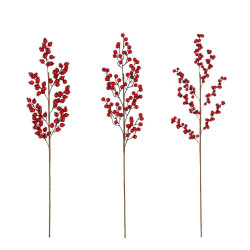 BAYAS ROJAS VARA 80CM