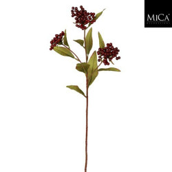 BAYAS BURDEOS VARA 70CM ARTIFICIAL