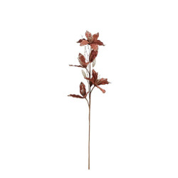 MAGNOLIA ARTIFICIAL MARRÓN VARA 68CM