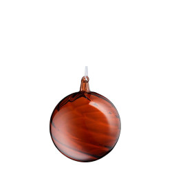 BOLA DE CRISTAL AMBAR 15CM