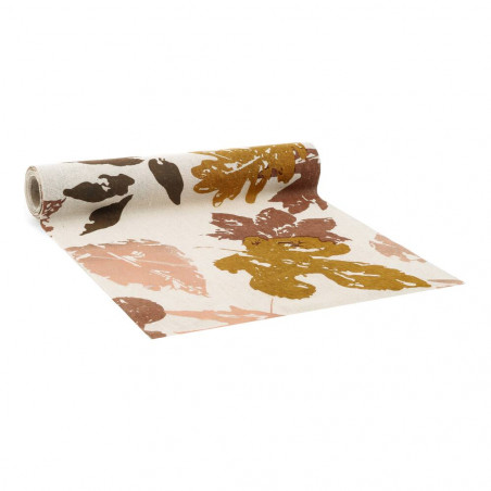 CAMINO DE MESA HOJAS OTOÑO 250X28CM