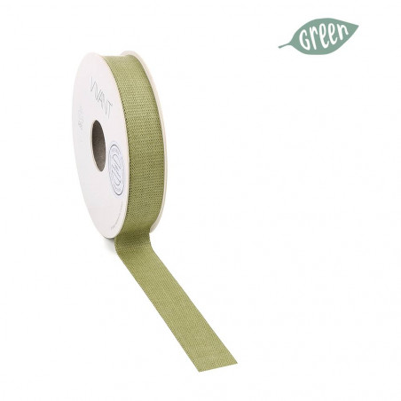 CINTA NAVIDAD PAPEL VERDE 7 METROS