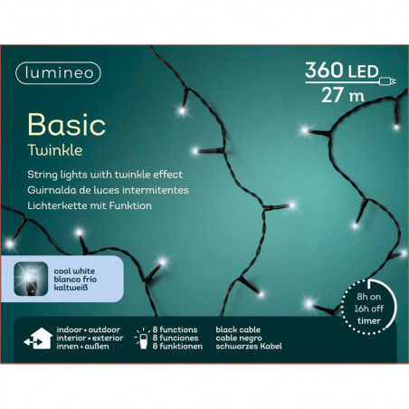 GUIRNALDA BLANCO FRÍO LUCES